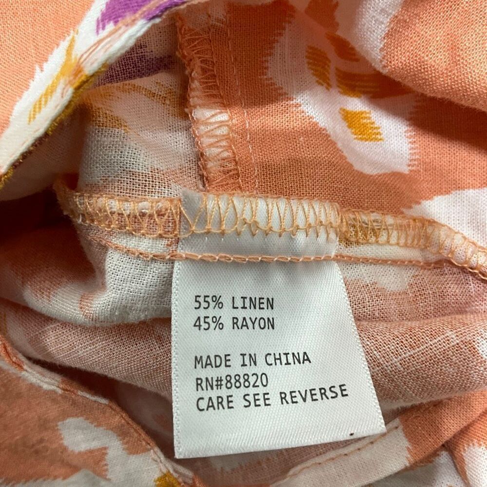 CHRISTIAN SIRIANO Linen Blend Top - Picture 5 of 5